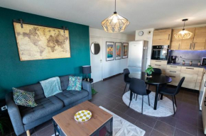 Chouette , un logement T3 cozy tout proche du métro et parking privé à disposition
